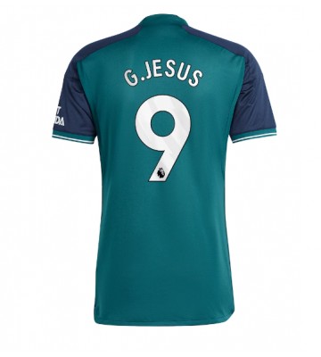 Arsenal Gabriel Jesus #9 Tredje trøje 2023-24 Kort ærmer